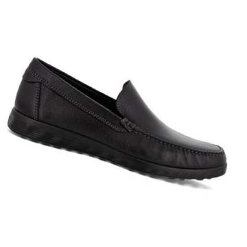 Ecco S Lite Moc Classic Fritidssko Herre Svarte | NO 470AHK